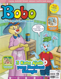 Image of Bobo 6/Mei 2024: 3 Kata Ajaib yang Membuat Bahagia