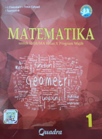 Image of MATEMATIKA UNTUKSMA/MA KELAS X PROGRAM WAJIB