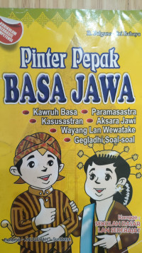 Image of Pinter Pepak BASA JAWA