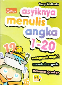 Image of ASYIKNYA MENULIS ANGKA 1 - 20