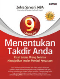 Image of 9 LANGKAH MENENTUKAN TAKDIR ANDA: KISAH SUKSES ORANG BERIMAN MEWUJUDKAN IMPIAN MENJADI KENYATAAN