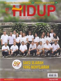 Image of HIDUP 07/15 Februari 2026: SAKSI SEJARAH YANG MENYEJARAH