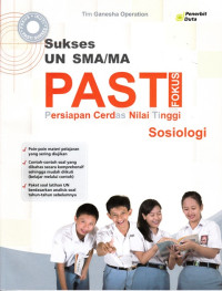 Image of PASTI FOKUS SOSIOLOGI UNTUK SEKOLAH MENENGAH ATAS